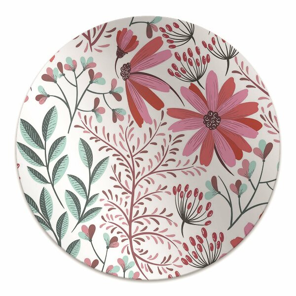 Tapete para escritório Padrão floral
