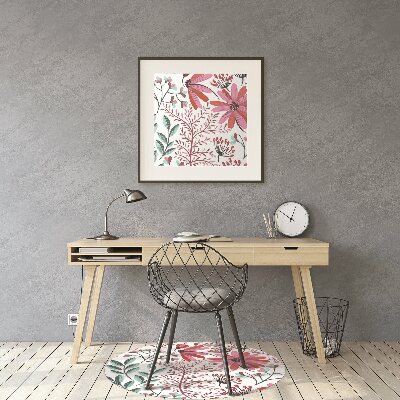 Tapete para escritório Padrão floral