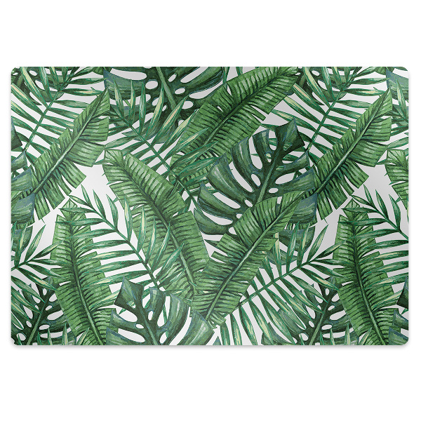 Tapete escritório Folhas tropicais