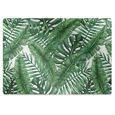 Tapete escritório Folhas tropicais