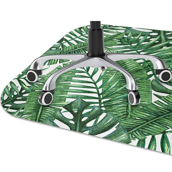 Tapete escritório Folhas tropicais