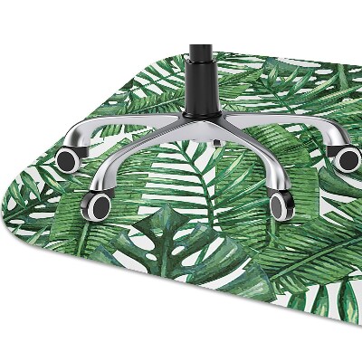 Tapete escritório Folhas tropicais