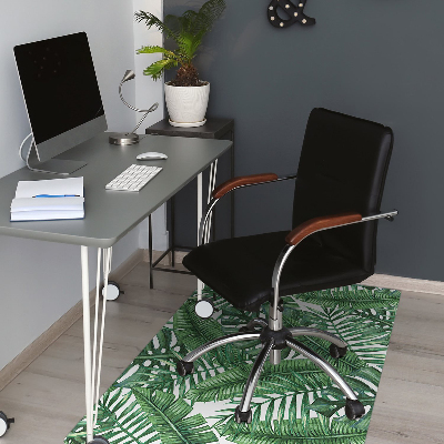 Tapete escritório Folhas tropicais