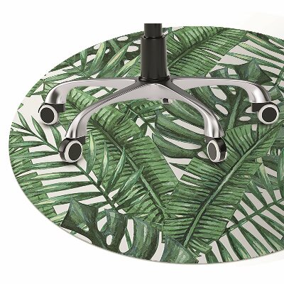 Tapete escritório Folhas tropicais