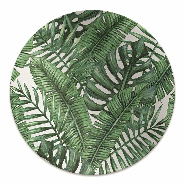 Tapete escritório Folhas tropicais