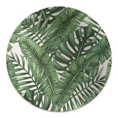 Tapete escritório Folhas tropicais