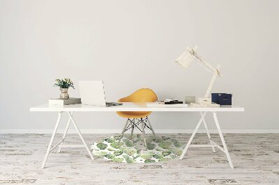 Tapete para cadeira de escritório Cactos tropicais