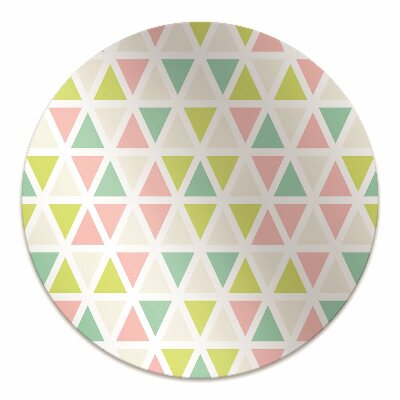 Tapete para escritório Triângulos coloridos