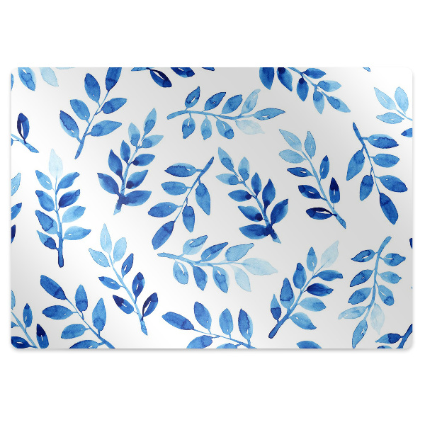 Tapete para escritório Aquarela azul