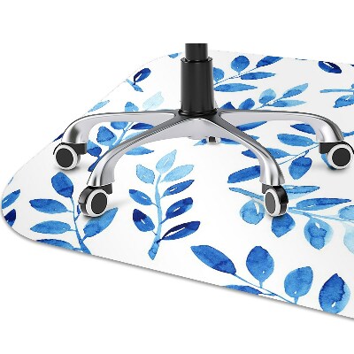 Tapete para escritório Aquarela azul