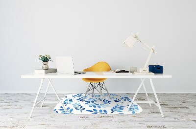 Tapete para escritório Aquarela azul