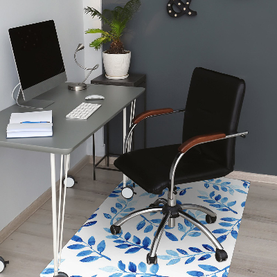 Tapete para escritório Aquarela azul