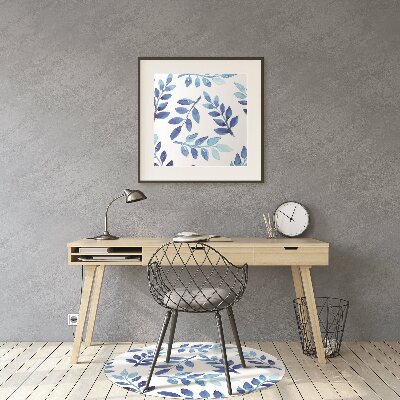 Tapete para escritório Aquarela azul