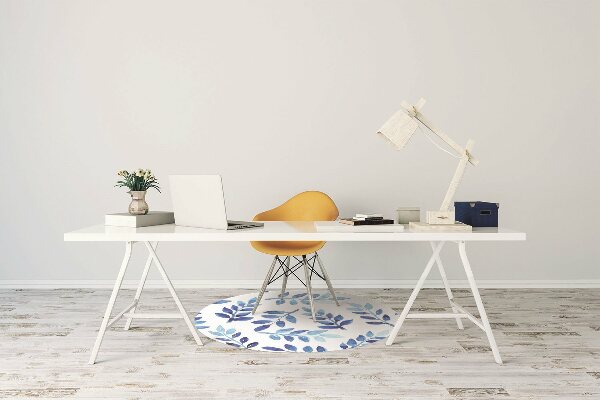 Tapete para escritório Aquarela azul