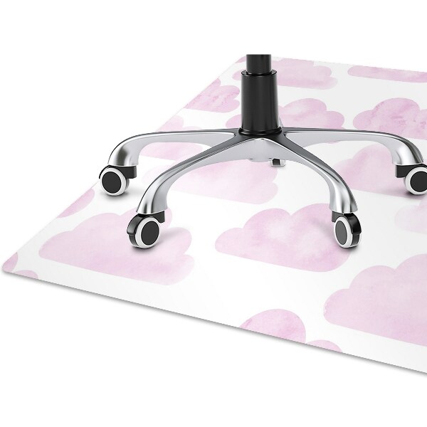 Tapete para escritório Nuvens cor de rosa