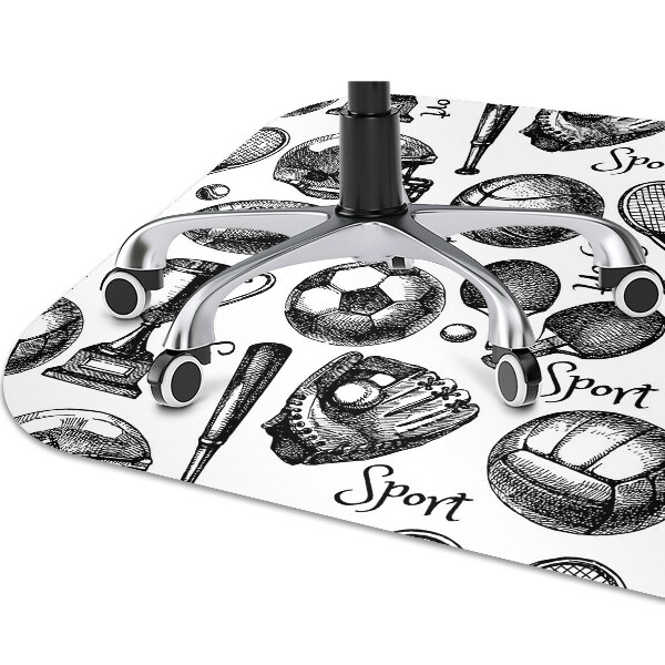 Tapete para cadeira de escritório Motivos esportivos
