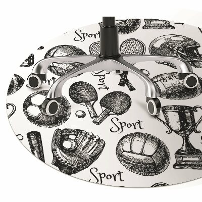 Tapete para cadeira de escritório Motivos esportivos