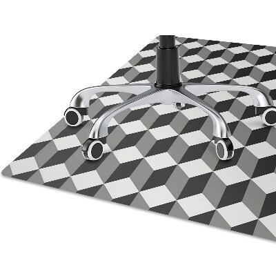 Tapete escritório Padrão de cubo 3D