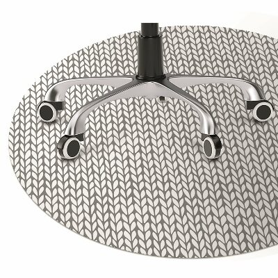 Tapete para escritório Padrão espinha de peixe