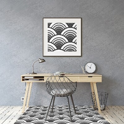 Tapete para escritório Ombre Scallop