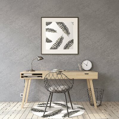 Tapete escritório penas estilo boho