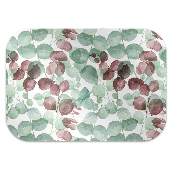 Tapete para cadeira de escritório Padrão floral
