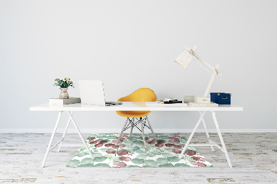 Tapete para cadeira de escritório Padrão floral