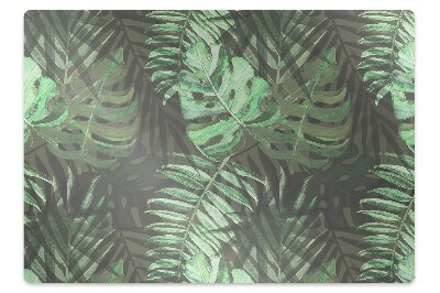 Tapete para cadeira de escritório Monstera tropical