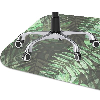 Tapete para cadeira de escritório Monstera tropical