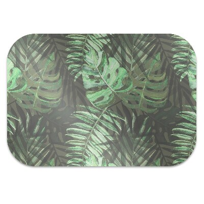 Tapete para cadeira de escritório Monstera tropical