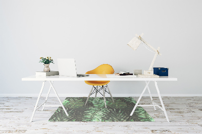 Tapete para cadeira de escritório Monstera tropical