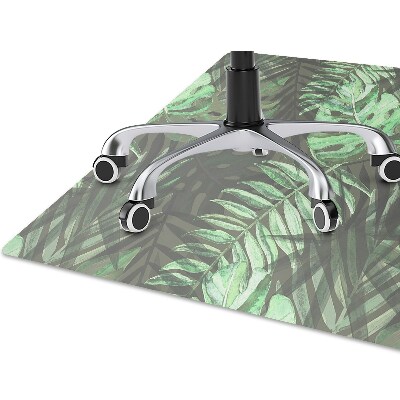 Tapete para cadeira de escritório Monstera tropical
