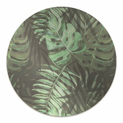 Tapete para cadeira de escritório Monstera tropical