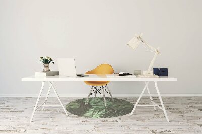 Tapete para cadeira de escritório Monstera tropical