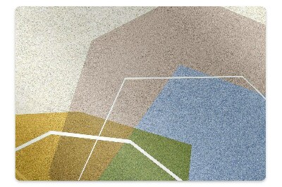 Tapete escritório Figuras geométricas