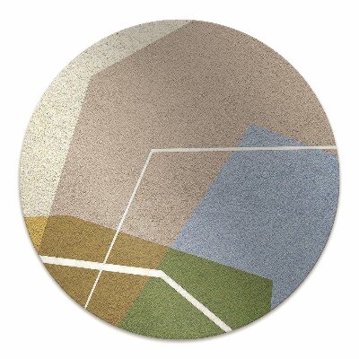 Tapete escritório Figuras geométricas