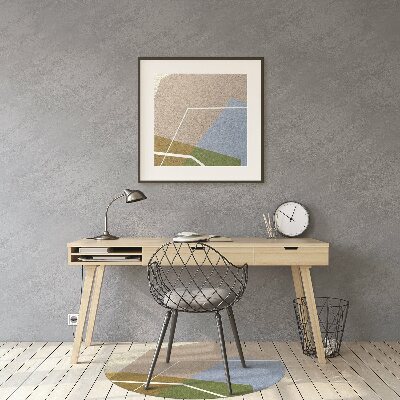 Tapete escritório Figuras geométricas
