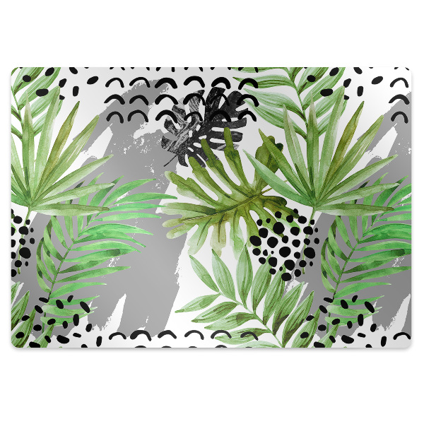 Tapete escritório Folhas tropicais