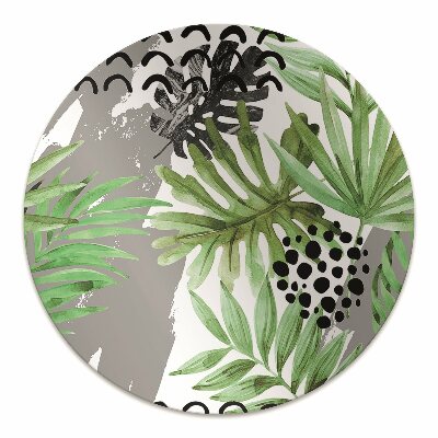 Tapete escritório Folhas tropicais
