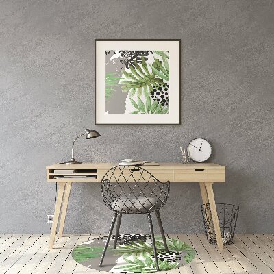 Tapete escritório Folhas tropicais