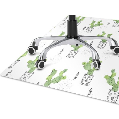 Tapete para escritório Cactos verdes