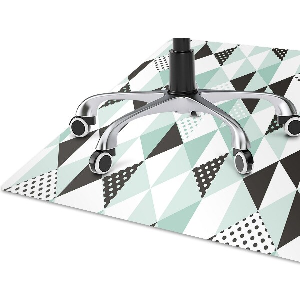 Tapete escritório Padrão triangular