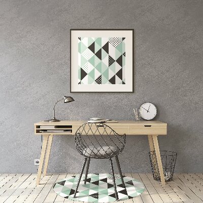Tapete escritório Padrão triangular