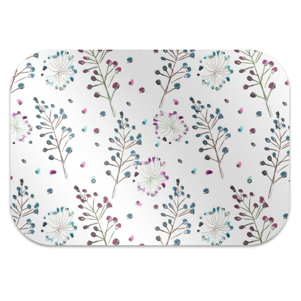 Tapete para cadeira de escritório Motivo floral