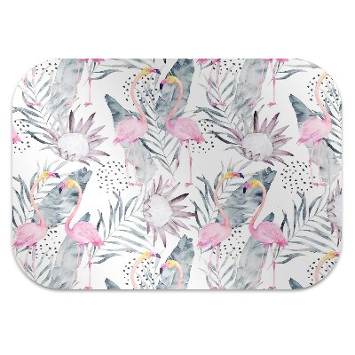 Tapete para cadeira de escritório Flamingos