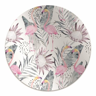 Tapete para cadeira de escritório Flamingos