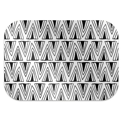 Tapete escritório Padrão Boho Triângulos