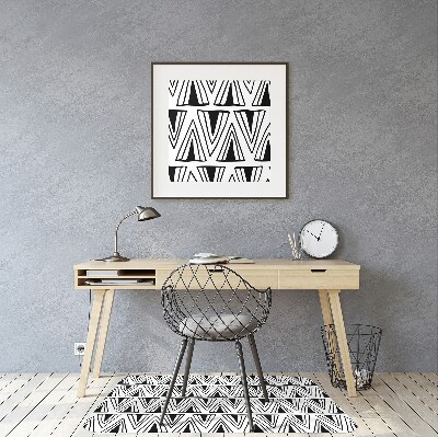 Tapete escritório Padrão Boho Triângulos