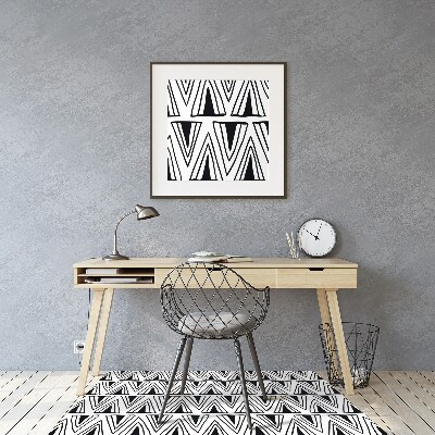 Tapete escritório Padrão Boho Triângulos