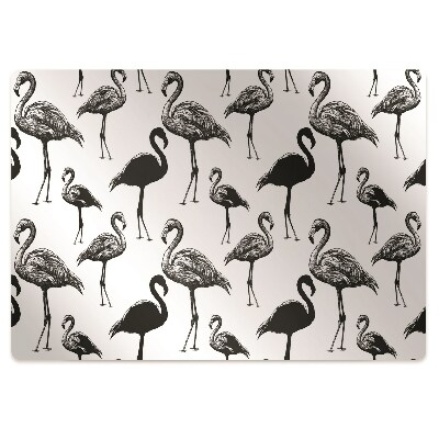 Tapete escritório Estilo flamingo retrô